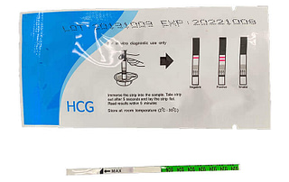 HCG 테스트 스트립
