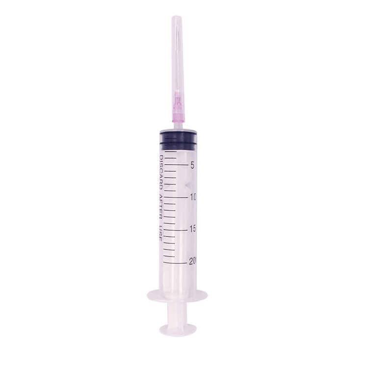 plastic syringes