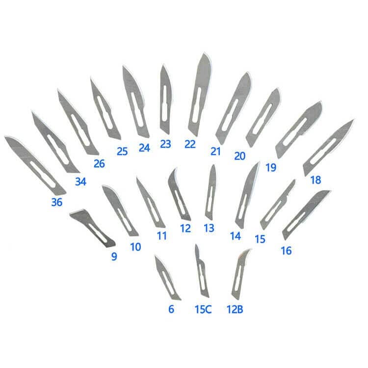 surgical blade size
